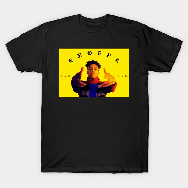 NLE Choppa T-Shirt by jhalfacrelange